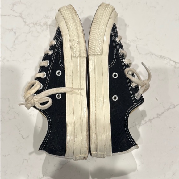 Comme des Garcons Black and White Sneakers - Picture 2 of 4